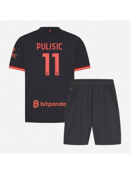 Otroški Nogometna dresi replika AC Milan Christian Pulisic #11 Tretji 2026-27 Kratek rokav (+ hlače)